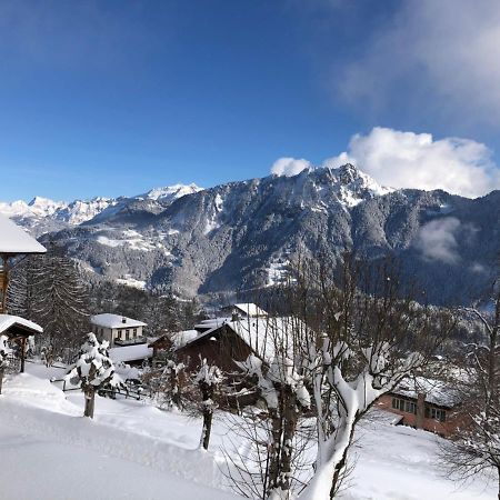 Studio Au Calme, Vue Imprenable Sur La Vallee Leysin Kültér fotó