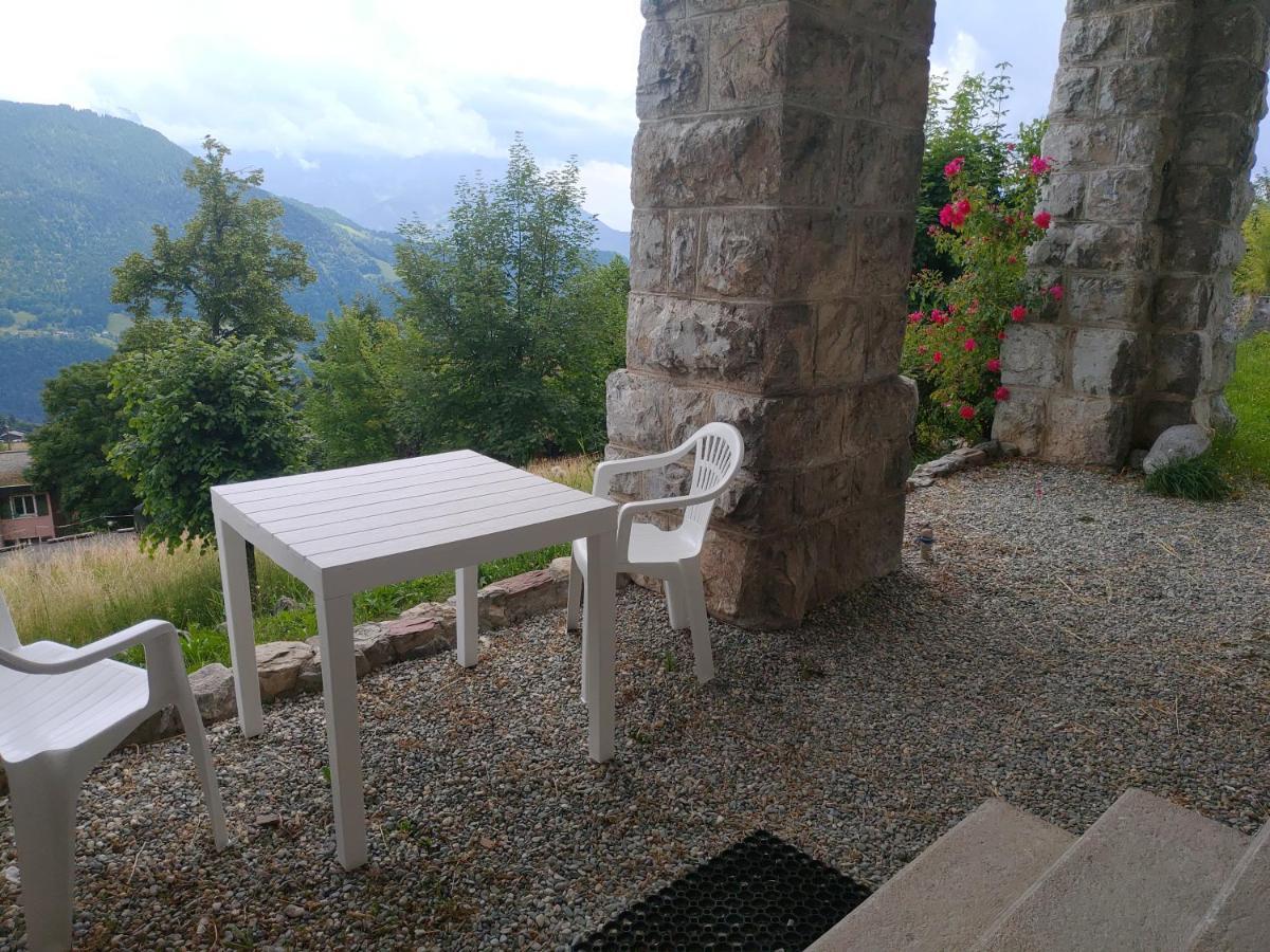 Studio Au Calme, Vue Imprenable Sur La Vallee Leysin Kültér fotó