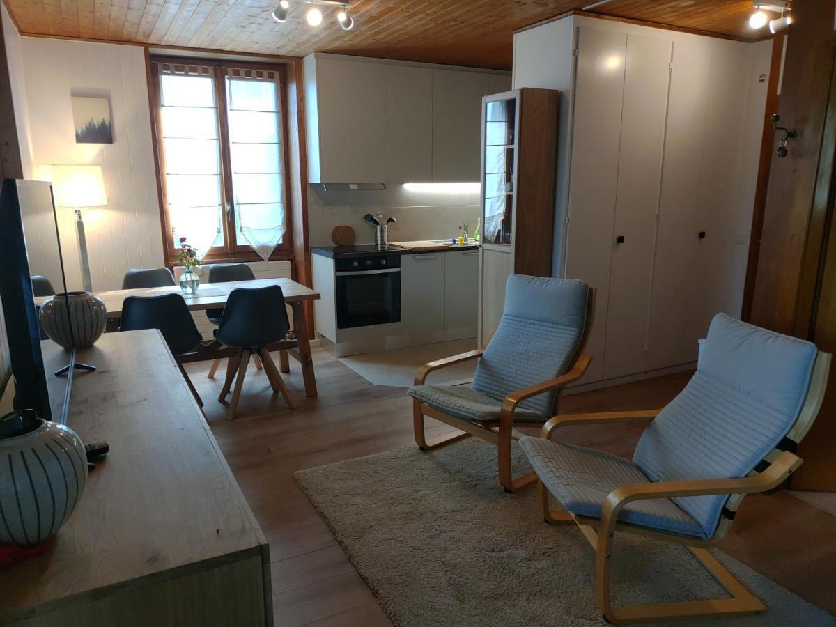 Studio Au Calme, Vue Imprenable Sur La Vallee Leysin Kültér fotó