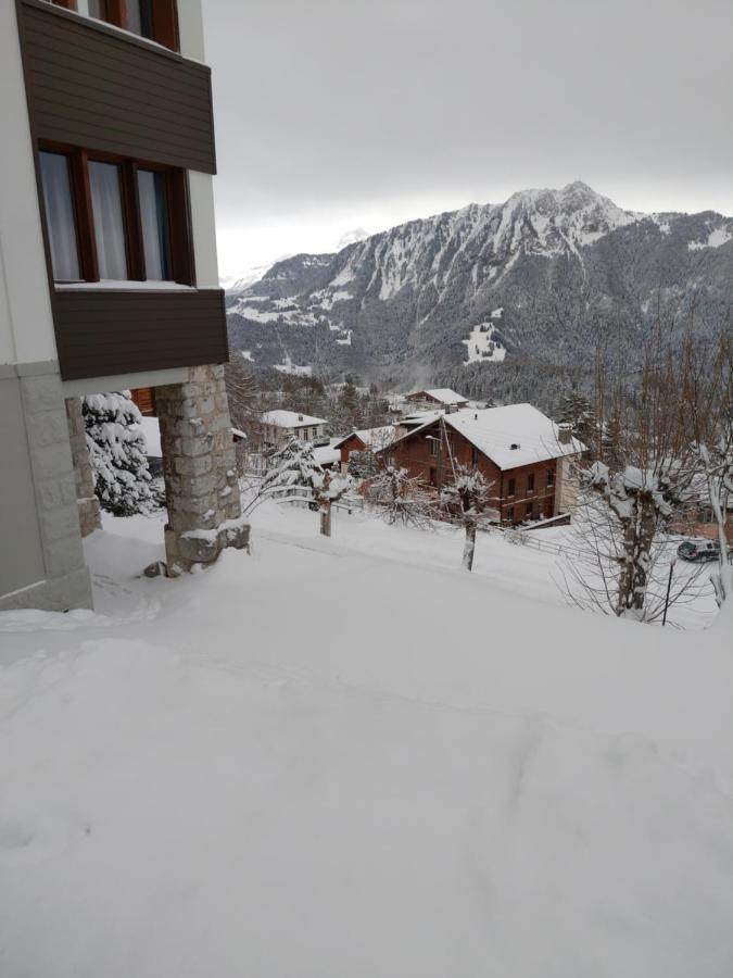 Studio Au Calme, Vue Imprenable Sur La Vallee Leysin Kültér fotó