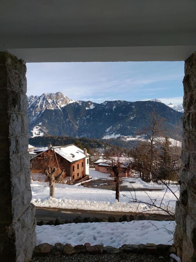 Studio Au Calme, Vue Imprenable Sur La Vallee Leysin Kültér fotó